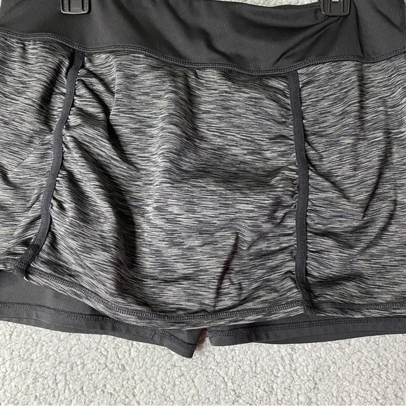 Ideology Womens Skort Tennis Golf Active Workout Run Black Grey pockets - Picture 4 of 13